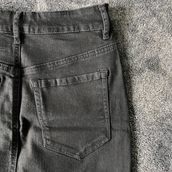 garage black denim skirt - Picture 3 of 4